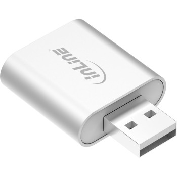 InLine USB Audio Soundkarte (Alu)