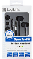 LogiLink In-Ear Headset (stereo - schwarz - wassergeschützt) LogiLink In-Ear Headset (stereo - schwarz - wassergeschützt)