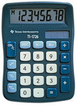 TEXAS INSTRUMENTS Tischrechner TI-1726 (Solar) TEXAS INSTRUMENTS Tischrechner TI-1726 (Solar)