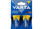VARTA Alkaline Batterie Longlife Power Mono (D - 2er)