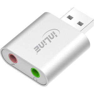 InLine USB Audio Soundkarte (Alu)