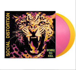 Social Distortion - Born to Kill (2LP - opaque Pink/Yellow Vinyl)