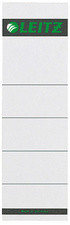 LEITZ Ordnerrücken-Einsteckschild Karton (57x190mm - grau) LEITZ Ordnerrücken-Einsteckschild Karton (57x190mm - grau)
