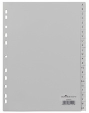 DURABLE Kunststoff-Register A4 (A-Z - 20tlg. - grau)