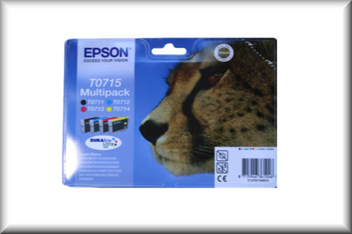 Epson Tintenpatrone Multipack T07154012 (black, cyan, magenta, yellow)